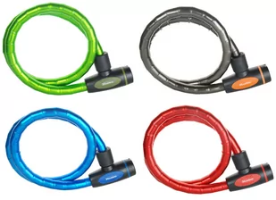 MASTER OCK 1000 X 18 MM Armoured Cable Lock Smoke Â 19.79 LKM8228A - Akcesoria rowerowe - miniaturka - grafika 1