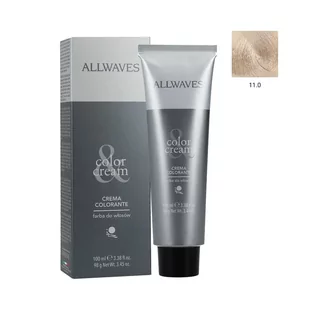 ALLWAVES Farba do włosów 11.0 Super Rozjaśniacz Naturalny Blond 100 ml - Farby do włosów i szampony koloryzujące - miniaturka - grafika 2