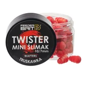 Zanęty - Przynęta Wafters Ślimak Twister Truskawka - miniaturka - grafika 1