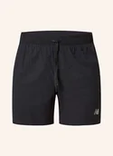 Spodenki damskie - New Balance Szorty Do Biegania 2 W 1 Rc Ultra Light Split Short 5" schwarz" - miniaturka - grafika 1