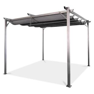Pergola na taras SPRINT 3x3 Anthracite/Grey - HARDMAISTER - Kratki i pergole - miniaturka - grafika 1
