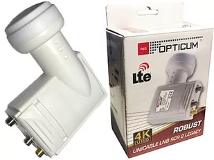 OPTICUM LNB Unicable Quad SCR + TWIN Legacy (6 odbiorników) - Konwertery satelitarne - miniaturka - grafika 1