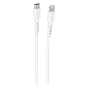 Kable - Kabel USB-C - Lightning SBS 3m Biały TECABLELIGTC3W - miniaturka - grafika 1