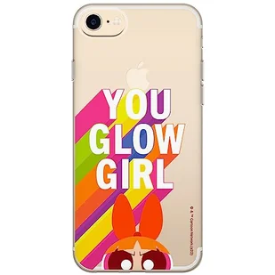 ERT GROUP etui na telefon Iphone 7/8/ SE 2/ SE 3, case oryginalny i oficjalnie licencjonowany przez The Powerpuff Girls, wzór The Powerpuff Girls 042, plecki z TPU częściowo przeźroczyste - Etui i futerały do telefonów - miniaturka - grafika 1