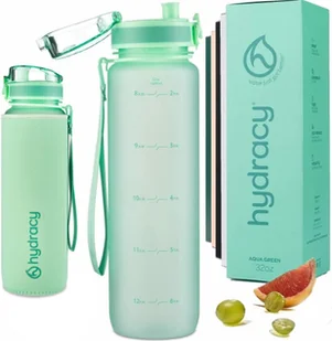 Bidon HYDRACY 1L Butelka sportowa Fast Flow 1000 ml Aqua Green - Shakery i bidony sportowe Bidon HYDRACY 1L Butelka sportowa Fast Flow 1000 ml Aqua Green - Shakery i bidony sportowe - miniaturka - grafika 1