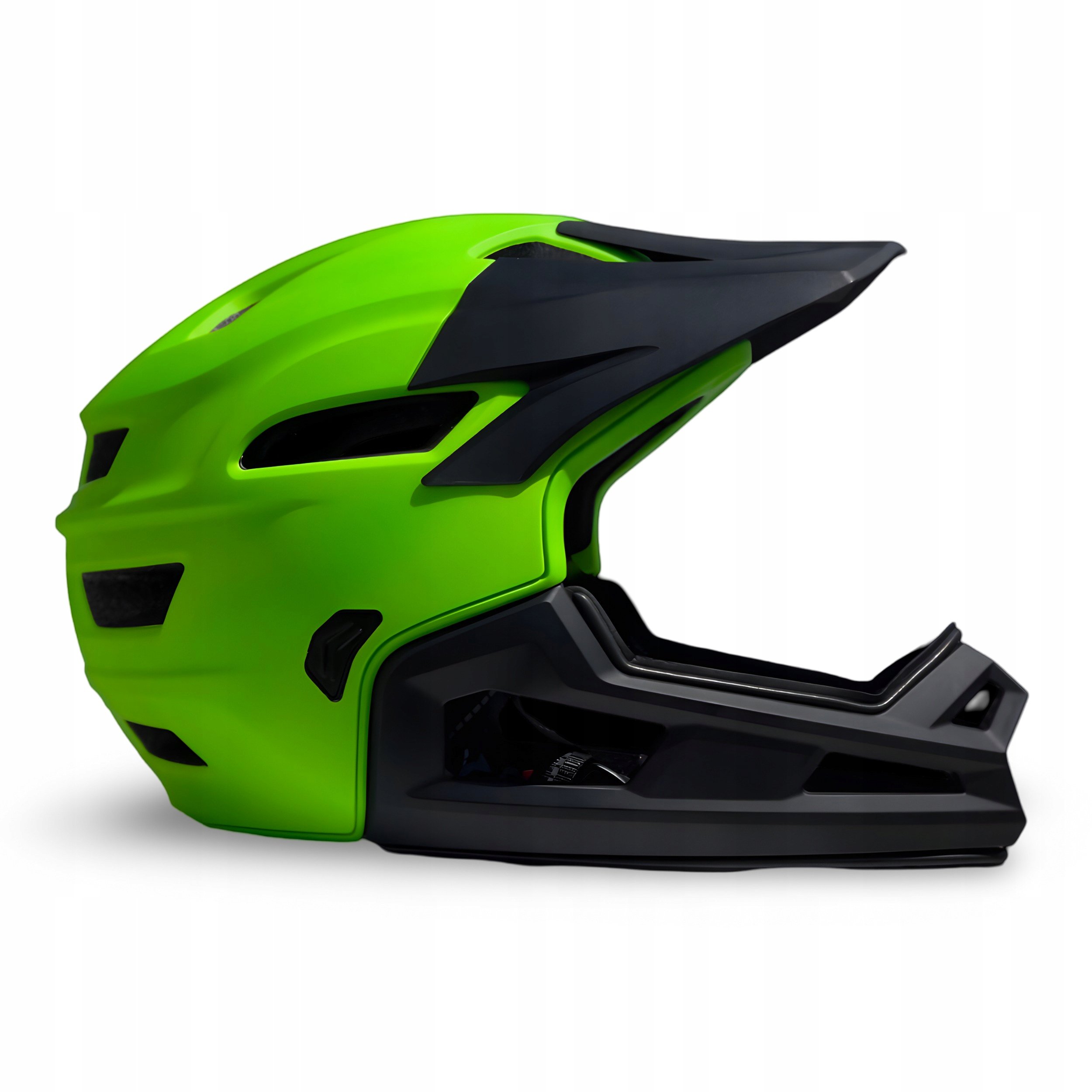 Kask rowerowy szczękowy Reactor Full Face na hulajnogę rower HT-009 58-61cm