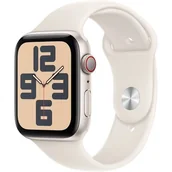 Smartwatch - Apple Watch SE 2-gen GPS + Cellular 44mm S/M Beżowy - miniaturka - grafika 1