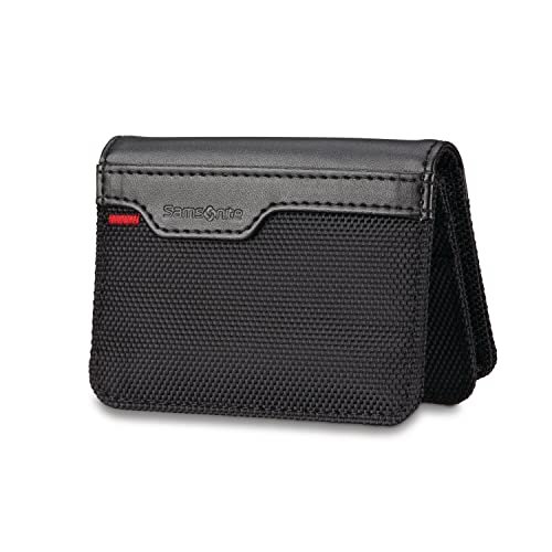 Samsonite Xenon portfel na wizytówki, czarny, jeden rozmiar