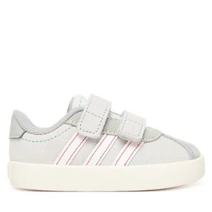 Sneakersy adidas VL Court 3.0 Shoes JP7878 Szary - Buty dla chłopców - miniaturka - grafika 1