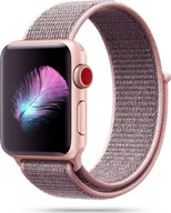 Akcesoria do smartwatchy - Tech-Protect Pasek Nylon do Apple Watch 2 / 3 / 4 / 5 / 6 / SE 38/40mm Pink Sand - miniaturka - grafika 1