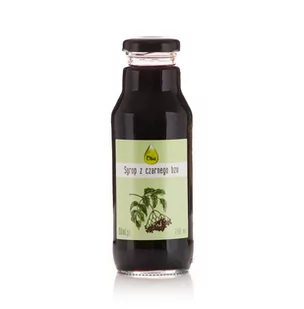 Syrop Z Czarnego Bzu 290 Ml Olini - Syropy i koncentraty owocowe - miniaturka - grafika 1