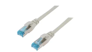 DK-1521-300 Patch cord F/UTP 5e linka CCA PVC szary 30m 26AWG ekranowany - Patchcordy - miniaturka - grafika 1