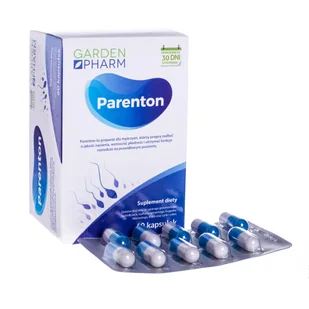 Garden Pharm Parenton suplement poprawiający jakość nasienia 60 kapsułek - Suplementy diety - miniaturka - grafika 1