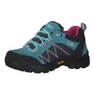 Buty dla chłopców - CMP Kids Thiamat Low 2.0 Trekking Wp Walking Shoe, Aqua (niebieskie), 35 EU, niebieski (aqua blau), 35 EU - miniaturka - grafika 1