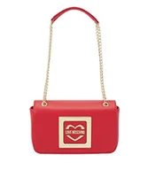 Torebki damskie - Love Moschino Jc4301pp0gkv0500, damska torba na ramię, czerwona, Czerwona - miniaturka - grafika 1