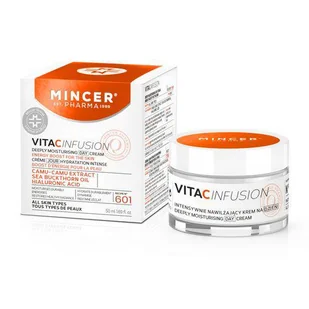 Mincer Pharma MCR CORPORATION SP Z O.O VITA C INFUSION Krem intensywnie nawilżający na dzień 50 ml 7064271 - Kremy do twarzy - miniaturka - grafika 2