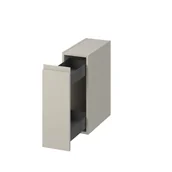 Szafki łazienkowe - Szafka łazienkowa z koszem cargo Cersanit Moduo 20 cm kaszmir mat S590-117 - miniaturka - grafika 1