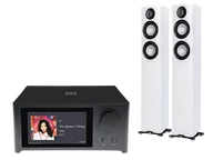 Zestawy stereo - NAD C 700 V2 (czarny) + Carina FS247.4 (biały) - miniaturka - grafika 1