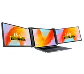 Monitory - Extralink Smart Life S9 2-Screen 15,6" Full HD IPS 60Hz do laptopa 15,6" do 17,3" EX.21632 - miniaturka - grafika 1