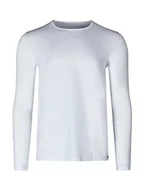 Koszulki męskie - Skiny Męska koszulka z długim rękawem Every Night in Mix & Match bawełna podkoszulek, biały, S - miniaturka - grafika 1