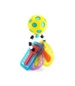 Grzechotki dla dzieci - Sassy Kluczyki zabawka sensoryczna - miniaturka - grafika 1