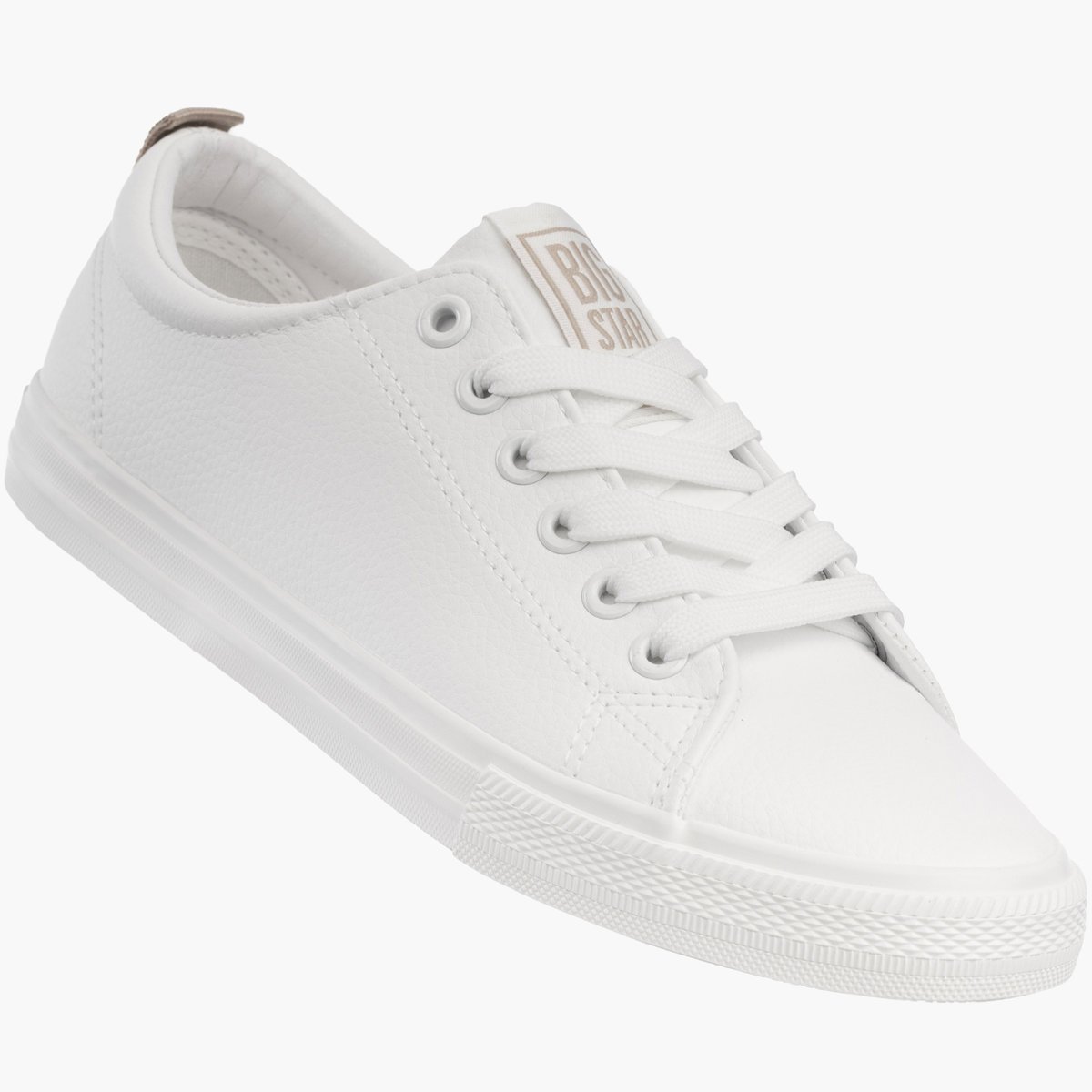 Trampki Damskie BIG STAR Sportowe Buty Niskie Białe TT274001 Biały 39