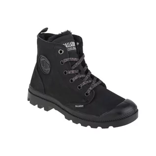 Buty trekkingowe damskie - Buty sportowe Sneakersy damskie, Palladium Pampa Hi Zip WL - grafika 1