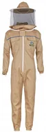 Odzież robocza - Kombinezon pszczelarski z kapeluszem Standard BRCtech rozmiar S beżowy - miniaturka - grafika 1
