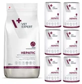 Sucha karma dla psów - 4T Veterinary Diet Hepatic Dog 12kg +  Hepatic Dog 6x400g - miniaturka - grafika 1
