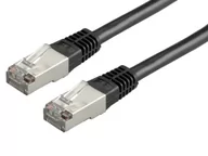 Kable miedziane - Roline FTP cable Kat5e black 2m 21.15.0145 - miniaturka - grafika 1