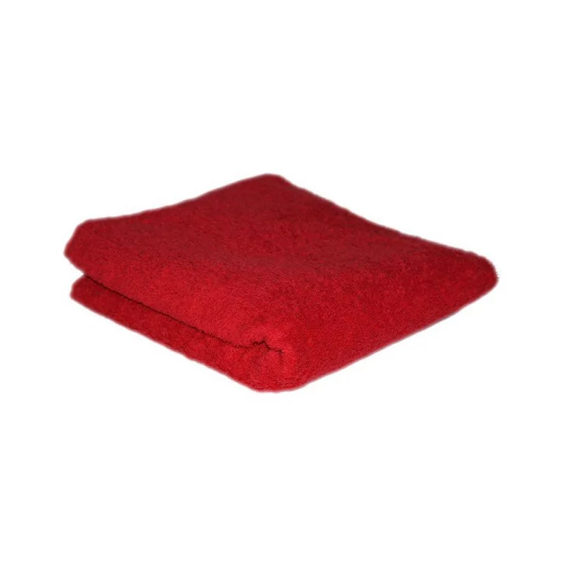 Hair Tools Bawełniany Ręcznik Czerwony 50x85cm