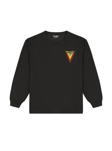Wrangler Bluza w kolorze czarnym - Bluzy męskie - miniaturka - grafika 1