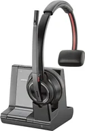 Słuchawki - HP Poly S8210UC-M DECT Headset Savi - miniaturka - grafika 1