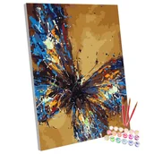 Malowanie po numerach - Zestaw do malowania po numerach, 40x50 cm, Motyl - miniaturka - grafika 1
