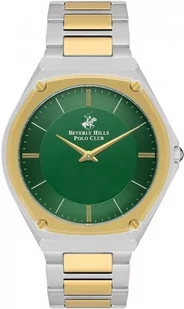Zegarek Zegarek męski BEVERLY HILLS BP3545X.270 zielony fashion na prezent - Zegarki męskie - miniaturka - grafika 1