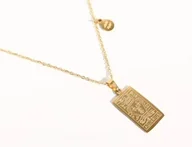 Wisiorki - Naszyjnik wisiorek Strzelec Sagittarius znak zodiaku złoty prezent - miniaturka - grafika 1