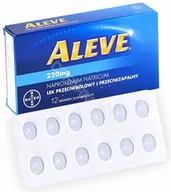 Przeziębienie i grypa - Bayer Aleve 220mg 12 szt. - miniaturka - grafika 1