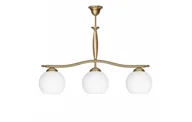 Lampy sufitowe - Lampa z mosiądzu do jadalni QC-S3L - miniaturka - grafika 1