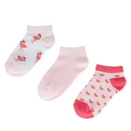 Skarpetki dla dzieci - Skarpety JENNY 7KB-001-SS25 (3-PACK) Różowy - miniaturka - grafika 1