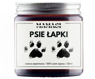 Świeczka Sojowa Psie Łapki Urodziny, Prezent, Upominek, Zapachowa 120Ml - Świece - miniaturka - grafika 1