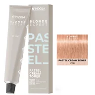 Farby do włosów i szampony koloryzujące - Indola Blonde Expert Pastel Cream, pastelowy toner w kremie, P.16, 60ml - miniaturka - grafika 1