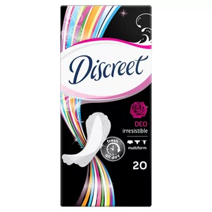 Discreet PROCTER GAMBLE wkładki higieniczne Deo Irresistible Multiform 20 sztuk - Wkładki higieniczne - miniaturka - grafika 1