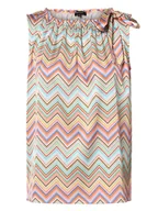 Bluzki damskie - More & More - Damska bluzka bez rękawów, wielokolorowy - miniaturka - grafika 1