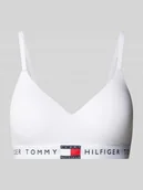 Biustonosze - Biustonosz typu bralette z elastycznym pasem z logo model ‘TH Heritage’ - miniaturka - grafika 1