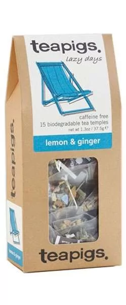 Teapigs Ziołowa herbata Lemon & Ginger 15x2,5g 6423-uniw