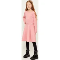 Sukienki i spódniczki dla dziewczynek - Calvin Klein Jeans Sukienka - miniaturka - grafika 1