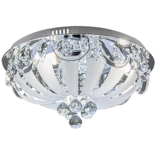 Orion E14 + 38LED lampa sufitowa (z pilotem) 5-punktowa chrom DRS1066 8C - Lampy sufitowe - miniaturka - grafika 1