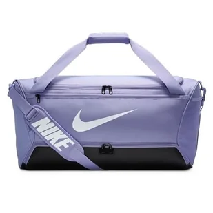 Nike Brasilia 9,5 torba treningowa (średnia, 60 l), DH7710, Lilac Ice/Black/White, Einheitsgröße, Trening męski - Torby sportowe - miniaturka - grafika 1