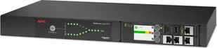 APC Przełącznik AP4421A Rack ATS, 230V, 10A, C14 in, 12 C13 out - Baterie do zasilaczy awaryjnych UPS - miniaturka - grafika 1