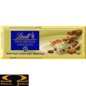 Czekolada - Czekolada Lindt White Almond Gold 300g - miniaturka - grafika 1